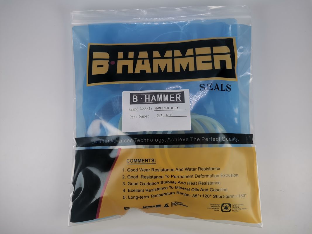 Hydraulic Breaker Repair Seal Kit NPK H  3X Hammer Seal Kit