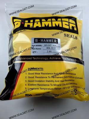 Guter Preis NPK GH 7 Hydraulischer Brecher Siegel-Kit Druckwiderstand Hammer Siegel-Kit Durchmesser 116MM Online