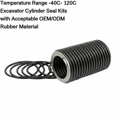 Guter Preis Temperature Range -40C- 120C Excavator Cylinder Seal Kits with Acceptable OEM/ODM and Rubber Material Online