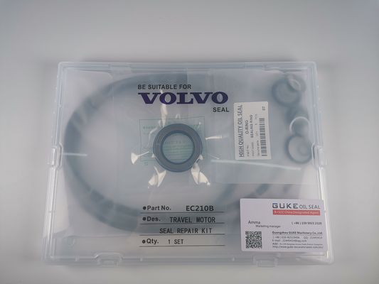 Guter Preis Dichtungsausrüstung EC210B Seal Kit Travel Motor des Bagger-VOE14631781 Online