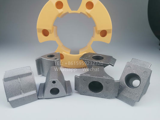 Guter Preis Verbindenes Aluminiumeisen Bagger-Flexible Coupling Inserts 25H Online